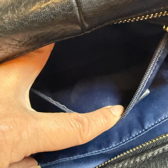 Coach Madison Madeline Easy West Satchel Shoulder Strap Gold Turn Lock Handbag - Picture 10 of 15